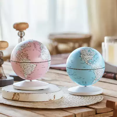 Pufang Original Touch Globe Lamp Rotating Music Box Sky City Music Box Creative Gift Gift Home Decoration