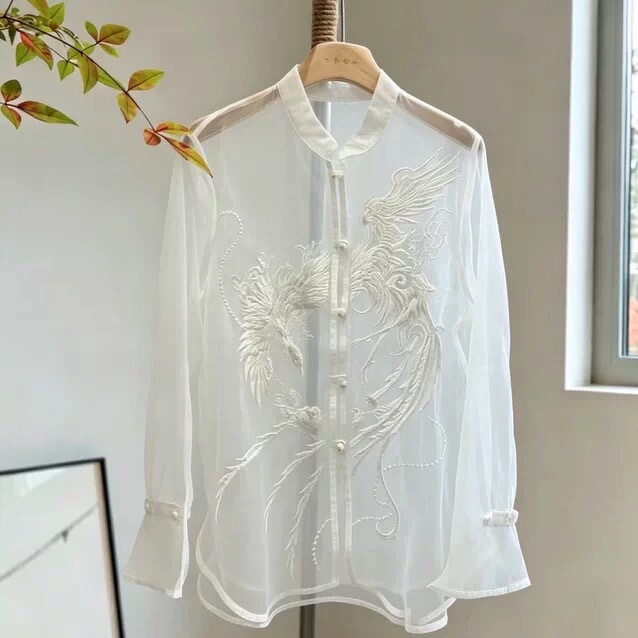 Heavy Embroidery Sun Protection Jacket Heavy Embroidery Sun Protection Jacket