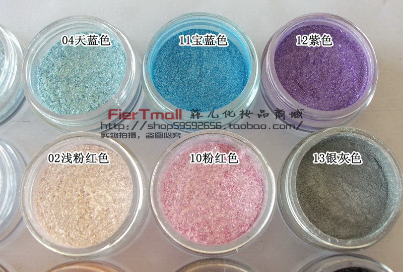 Độ bóng cao bột sáng pearlescent phấn mắt bột long lanh long lanh sequins trẻ em người lớn giai đoạn hiệu suất mỹ phẩm trang điểm