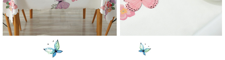 Giả cotton và linen nhỏ tươi ins khăn trải bàn vải không thấm nước chống bỏng dầu-miễn phí dùng một lần PVC hiện đại nhỏ gọn bàn cà phê bảng mat khan trai ban dep