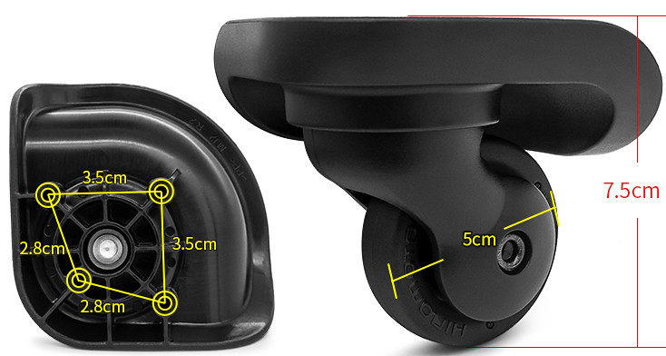 Suitable for unimprinted good products MUCJI Ligned box wheel accessories HINOMOTO MJ2 universal wheels