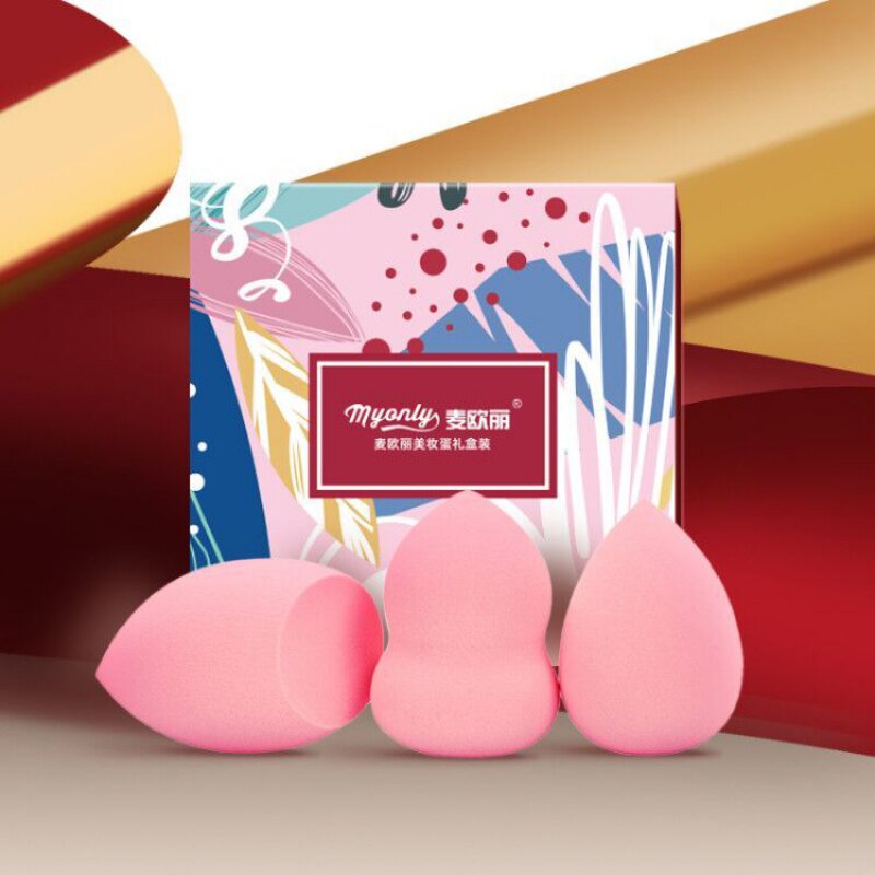 Net red beauty egg Gourd powder puff water drop beauty egg makeup egg makeup sponge Air cushion cotton hydrophilic dry and wet two