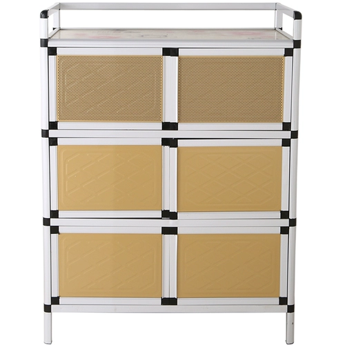 Простой анти -кокрох алюминиевого сплава шкаф шкаф не ржавеет