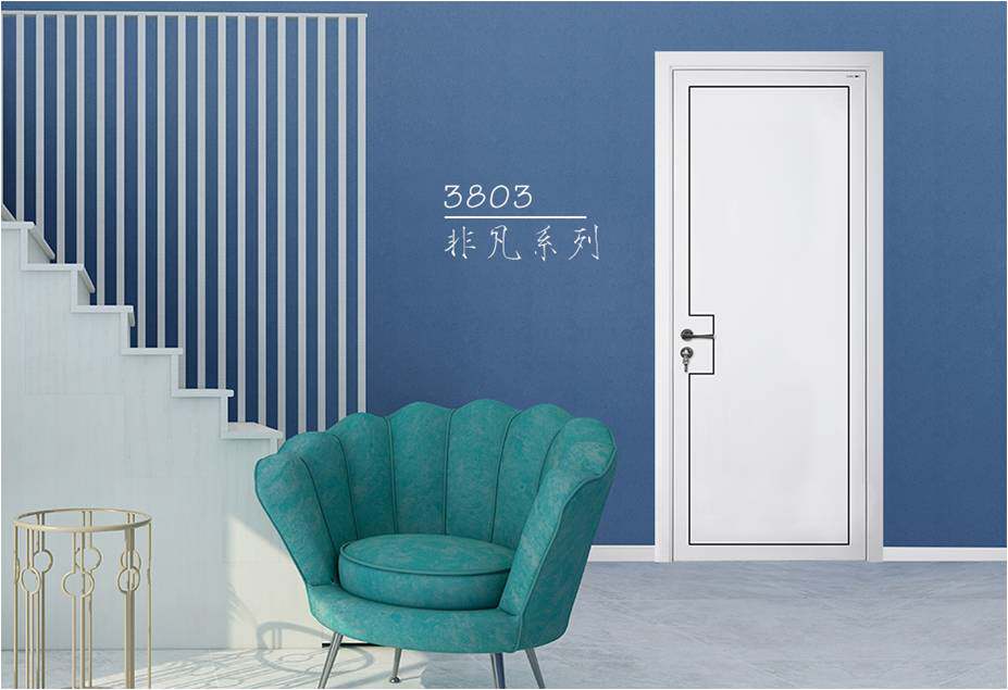 Mexin Beauty Wooden Door Free of lacquered indoor door Kitchen Necropolis Glass Doors New Chinese Minimalist Kitchen doorman @3251