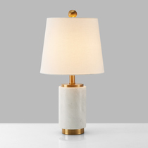 Nordic Light Extravagant Table Lamp Bed Head Cabinet Cozy Bedroom Desk Living-room Marble-Like Room Table Lamp Minimis Modern