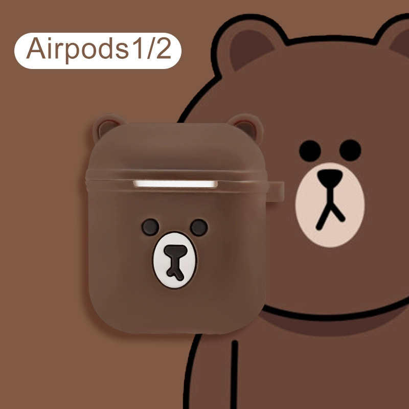 [9,9 khe hở] Ốp lưng bảo vệ tai nghe không dây Apple / Apple airpods ốp tai nghe silicon phổ thông airpods2 thế hệ set in phụ kiện hộp nắp dây buộc chống mất thương hiệu hợp thời trang cá tính - Phụ kiện MP3 / MP4