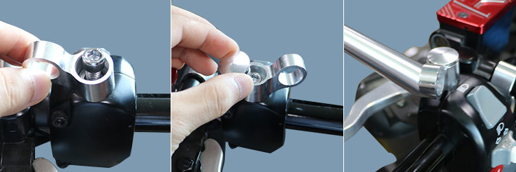 Gương chiếu hậu sửa đổi xe máy Honda Huanglong Ducati gương gương xe thể thao xuyên quốc gia chống chói gương retro kính chiếu hậu tròn classic