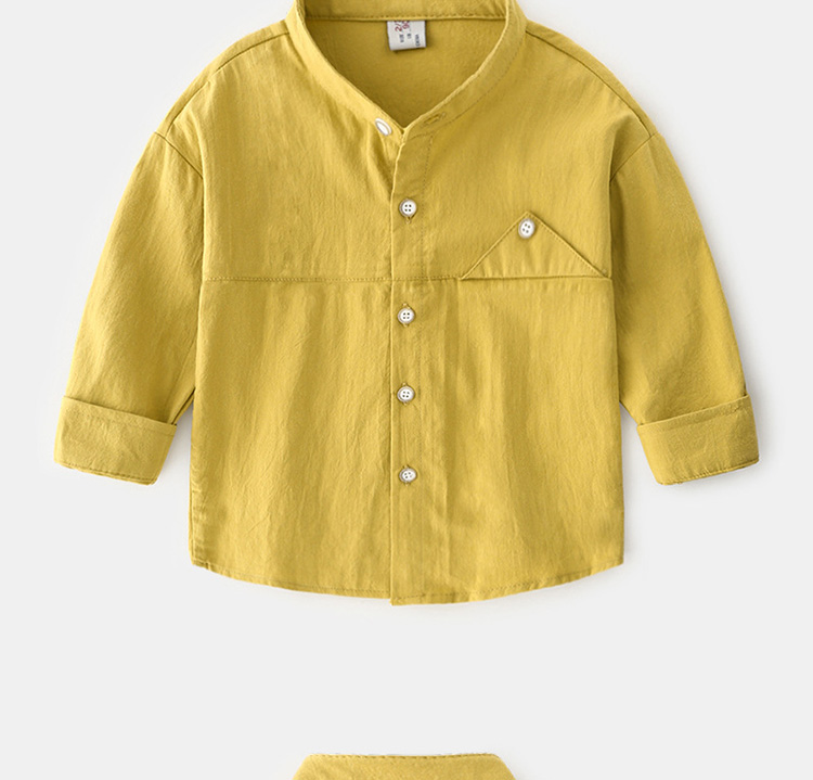 Áo sơ mi nam tay dài 2019 xuân hè mới cho bé sơ sinh cotton Nhật Bản mùa thu 5 tuổi áo trẻ em thủy triều - Áo sơ mi thời trang trẻ em cao cấp