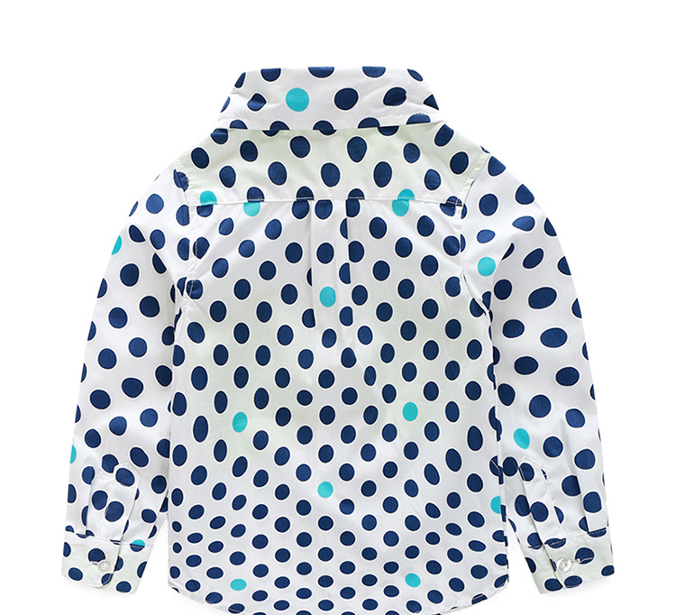 Chemise garcon à manche longue en coton - Ref 2082144 Image 23