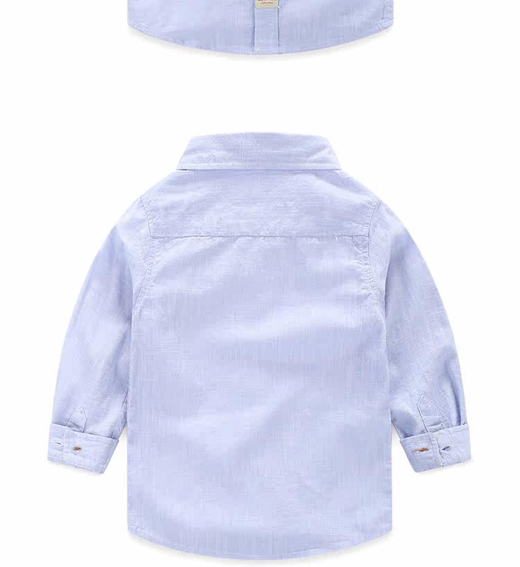 Chemise garcon à manche longue - Ref 2082193 Image 11