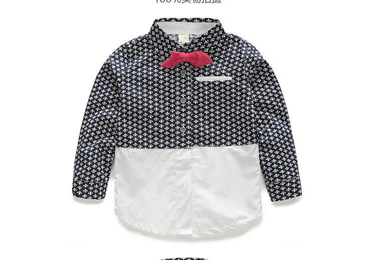 Chemise garcon à manche longue - Ref 2082164 Image 11