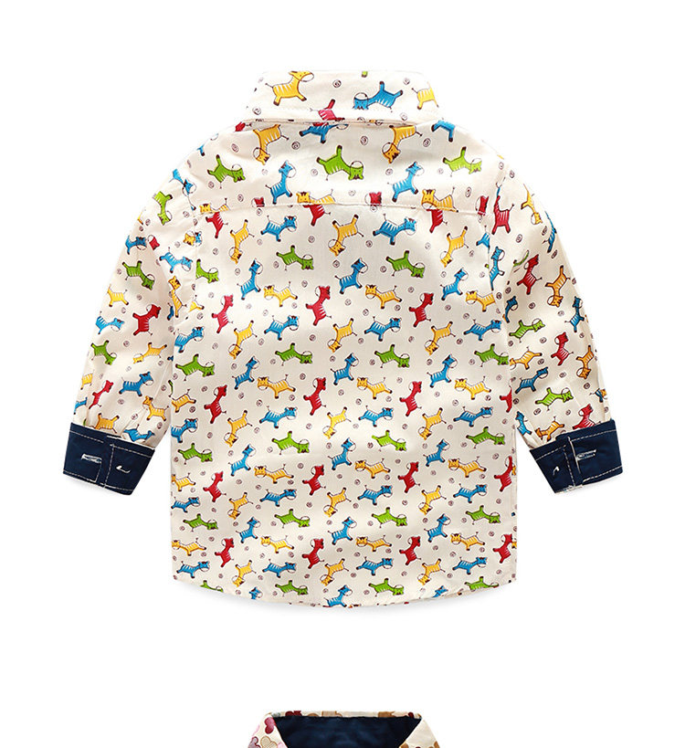 Chemise garcon à manche longue - Ref 2082181 Image 11