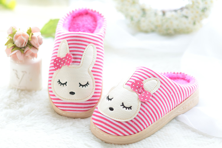 Chaussons enfants en suède pour hiver - semelle plastique - Ref 986350 Image 10