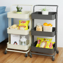 Beauty salon trolley skin management tattoo cupping trolley kitchen living room rack mobile storage rack