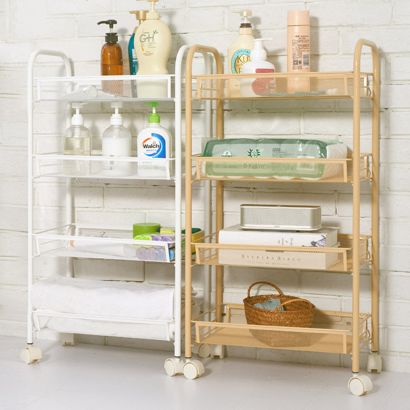 Beauty cart three-layer beauty salon cart beauty salon cart cupping embroidery nail tool cart rack