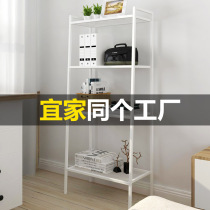 Balcony flower rack storage rack Nordic wrought iron floor living room bedroom sundries storage rack floor type storage rack trapezoid