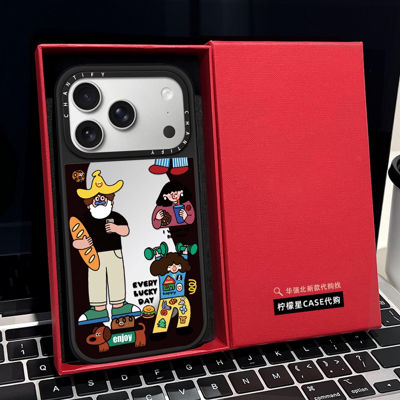 Co-Branded Dopamine Bread Uncle Phone Case for Apple 17 Pro Max iPhone 16 Magnetic Magsafe Mirror 15 Pro Cartoon 14 Plus Korean Style 13 Illustration 12 Co-Branded Dopamine Bread Uncle Phone Case for Apple 17 Pro Max iPhone 16 Magnetic Magsafe Mirror 15 Pro Cartoon 14 Plus Korean Style 13 Illustration 12