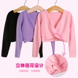 Детская зимняя спортивная одежда, свитер, куртка, лонгслив, накидка, танцующий жилет