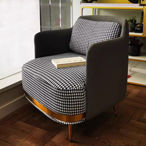 Single sofa light and luxurious Bird Gebouy Nordic Tiger Chair Modern Minima Living Room Leather Art Casual Sofa Chair