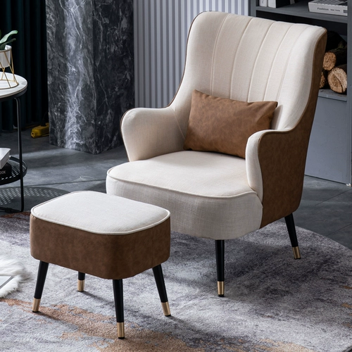 Скандинавский одиночный маленький диван для взрослых, светильник для деловых переговоров, роскошная современная маленькая квартира, простой диван для отдыха, ленивое кресло