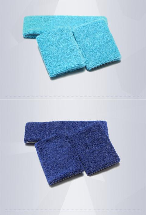 Đàn ông và phụ nữ thể thao thoáng khí khăn headband đeo cổ tay thiết lập mồ hôi thấm mồ hôi băng đô headband băng đeo tay bảo vệ có thể được tùy chỉnh băng bảo vệ đầu gối tập yoga