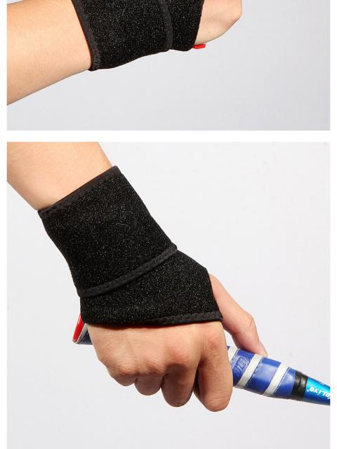 Bracers nén quanh co thể thao bóng rổ hàng cầu lông thể dục gãy xương bong gân cố định điều chỉnh thoáng khí nam và nữ thiết bị bảo vệ - Dụng cụ thể thao băng khớp gối