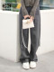 Mingming GUKKS minimalist structure autumn and winter solid color design versatile slimming straight casual pants woolen long