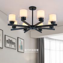 Nordic Living Room Chandelier Modern Minima Eurostyle Home Atmosphere Restaurant Master Bedroom Light Creative American Cozy Lamps