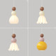 Yingxuan cream style children's room bedroom lamp bedside chandelier