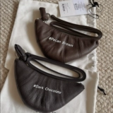 Lemaire Croissant Cowhide Lychee Patter