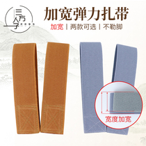 Monk socks short coat trousers fixed leggings widened version for men and women monks and monks nylon elastic ties