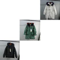 Store 300 more than 140 150 160 size childrens down jacket girls primary and secondary school students winter coat long