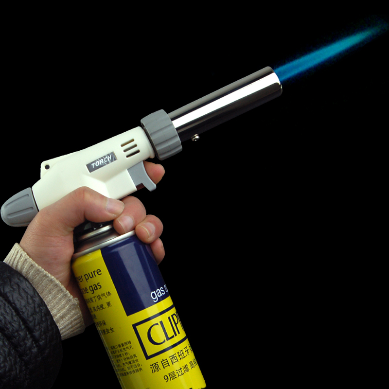 Kongming sugar art stick defoaming direct spray gun head sugar art welding high-power gas cylinder fire igniter gun head