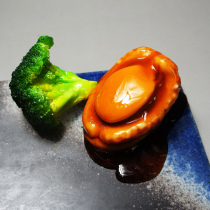 Abalone mold silicone food Liao ginseng mold Kongming sugar art mold salt carving mold chocolate turning sugar simulation sea cucumber