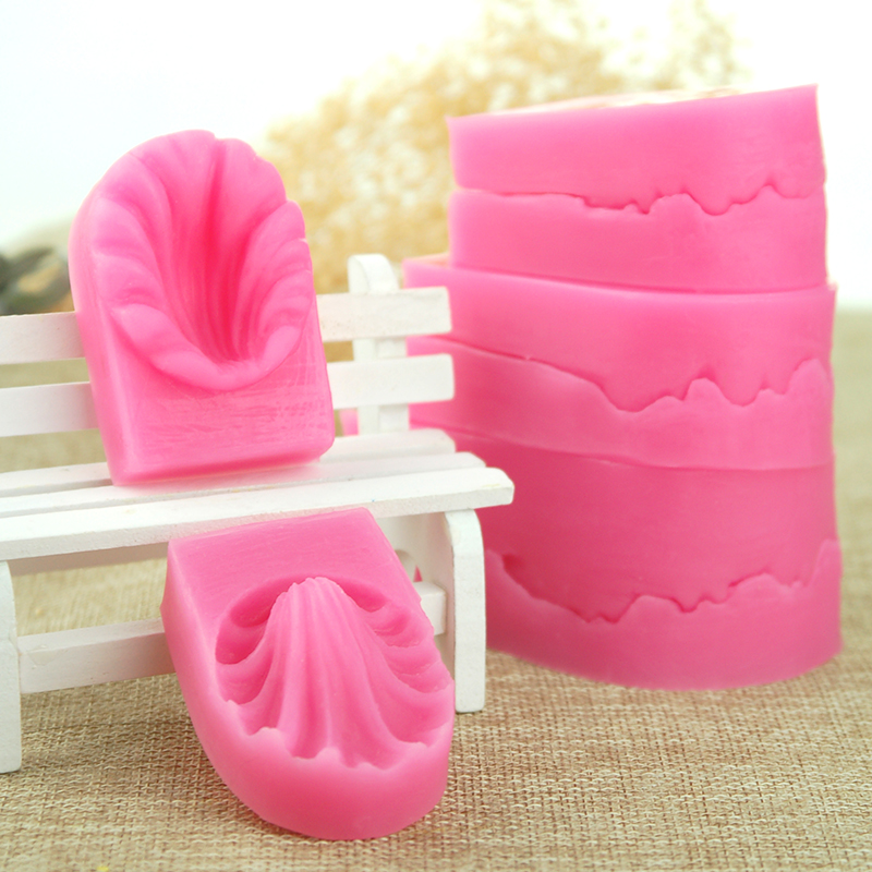 Kong Ming Sugar Art Peony Flower Petals Flower Petals CANDY CAKE MOLD SUGAR ART SILICA GEL DIE 4 PIECES OF PEONY PETAL MOLD