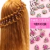 Mất giải phóng mặt bằng bán đậu Hà Lan khóa tóc phụ kiện tóc rhinestone kẹp tóc Hàn Quốc kẹp tóc không làm tổn thương kẹp tóc - Phụ kiện tóc