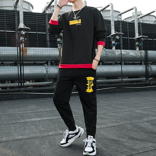 Демисезонный трендовый комплект, универсальный свитшот, 2021 года, подходит для подростков