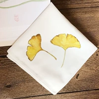 Coptisite Ginkgo Leafficeief+вышивка ➕ ножницы ➕ игла