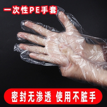 Gants jetables et jetables Traiteur Transparent Plastique PE Gants Aliments Grade Small Lobster Catering Beauty Hairdressing Gants