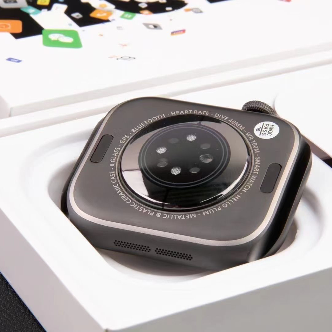 Huaqiangbei S10 Multifunctional Smart Bracelet with Dynamic Island, Bluetooth Calling, Heart Rate and Blood Pressure Monitoring, Offline Payment, Nfc, Sports Bracelet for Women