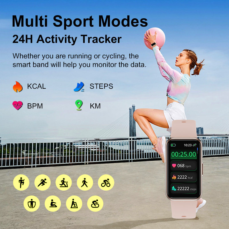 Waterproof Smart Sports Bracelet for Men 2025 New Model Sleep Health Monitoring Heart Rate Blood Oxygen Watch for Men and Women Couples