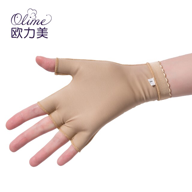 ຖົງມື Orimei fingerless, ຝາມື, ກັບຄືນໄປບ່ອນ, ບາດແຜ, ບາດແຜ scald, ບາດແຜຫຼັງການຜ່າຕັດຄວາມກົດດັນ bandage sleeve