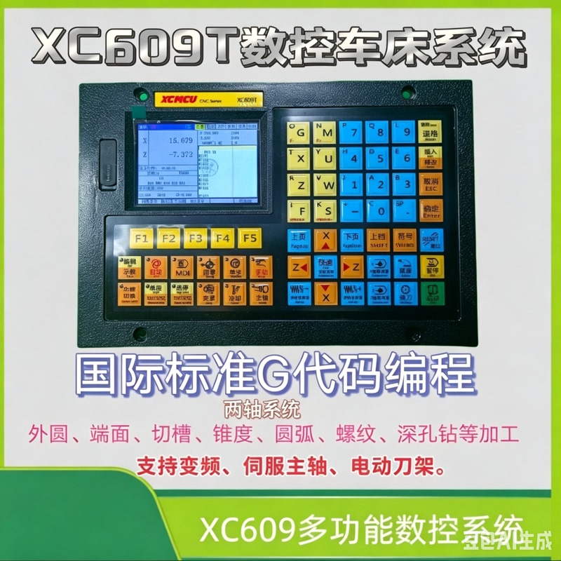 2-Axis Xc609T Fully Automatic Instrument Lathe Cnc System Can Be Threaded
