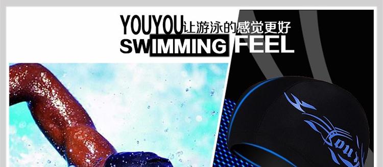 Mũ bơi nam dành cho người lớn silicone lớn vải nylon tai protector lỏng không thấm nước chuyên nghiệp đàn hồi bơi swim surge cap mắt kính bơi
