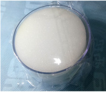 Qixin B2098 sponge hand wetter transparent round water-soaked sponge pool water box water box money counting sponge box