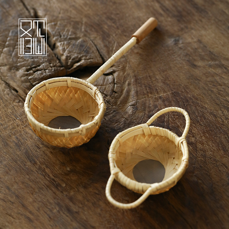 See also return to the heart Handmade bamboo tea filter creative personality tea filter Kung Fu tea set tea ceremony accessories tea leak