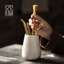 See also return to the heart of the tea ceremony six gentlemen 6 sets Sterling silver silver bag porcelain Pure Copper tea art Tea table Kung Fu tea accessories