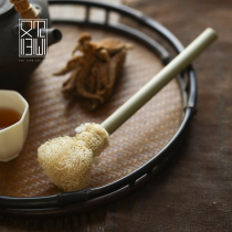 See also return to the heart to wash the pot artifact Natural Loofah network handmade tea brush cleaning cup brush sweep tea pot tea ceremony zero matching