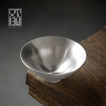 See also return to the heart big hat cup Gilt silver tea cup 999 silver handmade hat cup Ceramic tea cup Master cup tea cup