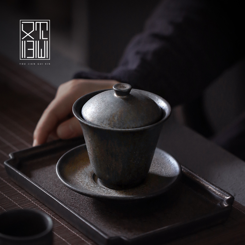 See also Homing Ceramics GOLD THREE ONLY COVER BOWL COARSE POTTERY HANDMADE RETRO KUNG FU TEA CUP TEA CUP TEA TEA BOWL BIG NUMBER